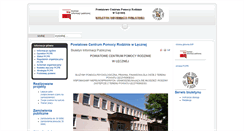 Desktop Screenshot of bip.pcprleczna.pl