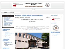 Tablet Screenshot of bip.pcprleczna.pl